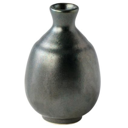 Sake boca DARK LUSTRE, crna, keramika, MIJ