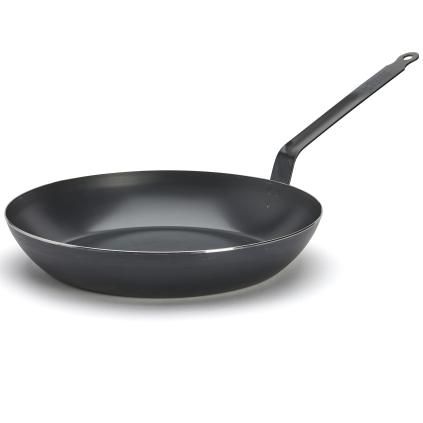 Univerzalna tava BLUE CARBON 32 cm, plava čelik, de Buyer