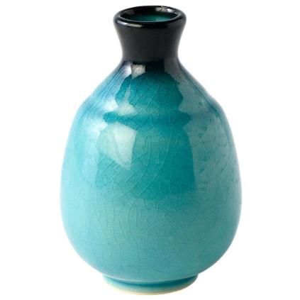 Sake boca INK & TURQUOISE, plava, keramika, MIJ