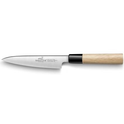 Japanski nož SHOTOH 13 cm, smeđa, Lion Sabatier