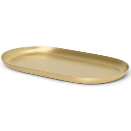 Ukrasni poslužavnik BASHO 18,5 cm, mjed, čvrsta LIVING