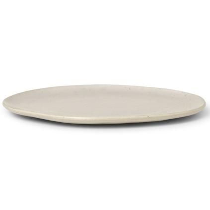 Tanjur FLOW 27 cm, bijela, kamene posude, čvrsta LIVING