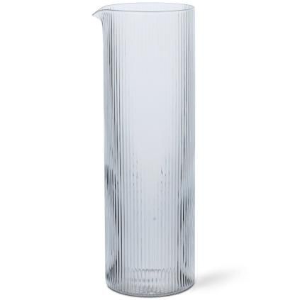 Vrč za vodu RIPPLE 1,1 l, svjetlo, staklo, ferm LIVING