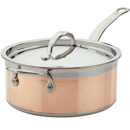 Šerpa COPPERBOND 22 cm, 3,8 l, bakarna, Hestan