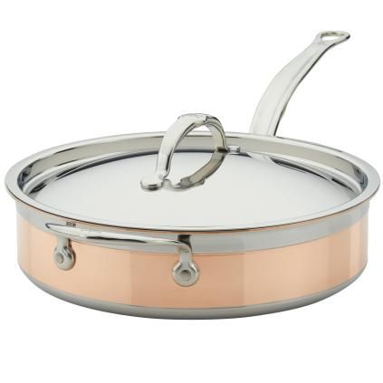 Tava za umak COPPERBOND 26 cm, 3,3 l, bakarna, Hestan