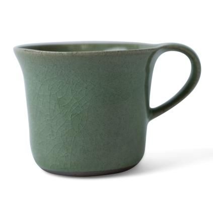 Šalica 150 ml, zelena, keramika, MIJ
