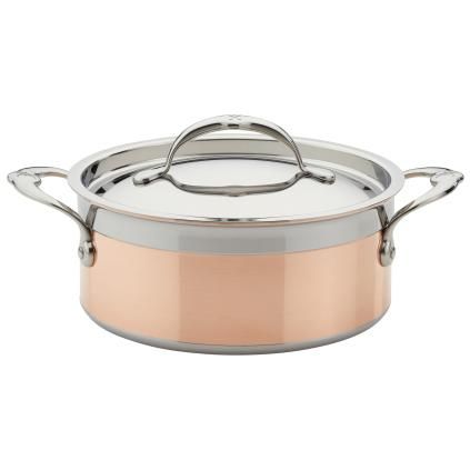 Lonac COPPERBOND 20 cm, 2,8 l, bakarna, Hestan