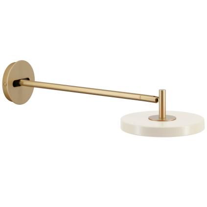 zidna lampa ASTERIA 15 cm, bijela, aluminij, Umage