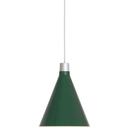 Viseća lampa BOWER 23 cm, zelena, aluminij, Tala
