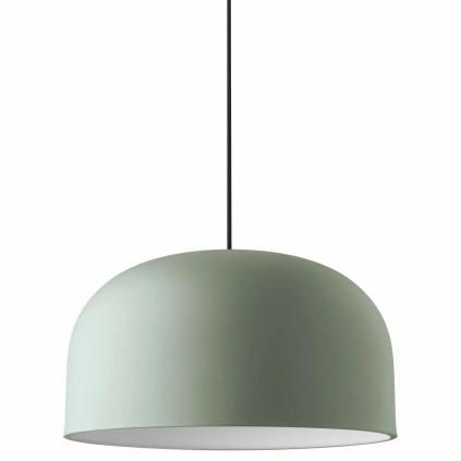 217040 zavesna lampa quay 43 cm zelena ocel eva solo