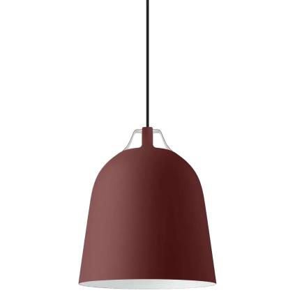 217097 zavesna lampa clover 29 cm burgundska hlinik eva solo