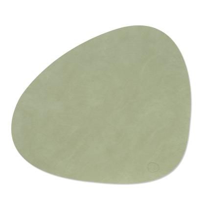 217313 prostirani curve nupo 37 x 44 cm olivove zelena kuze lind dna