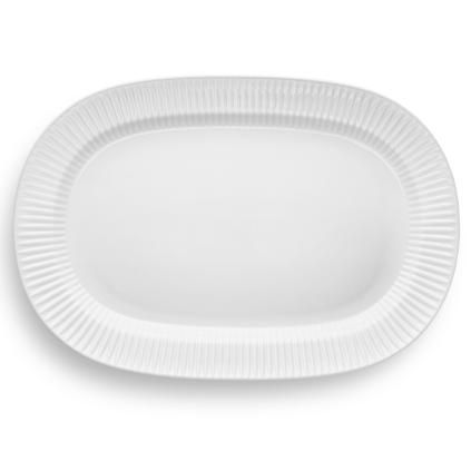 218519 servirovaci talir legio nova 42 cm bila porcelan eva solo