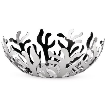 218864 misa na ovoce mediterraneo 29 cm stribrna nerezova ocel alessi