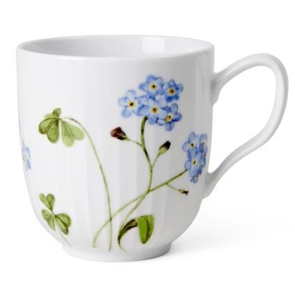 219038 hrnek hammershoi summer forget me not 330 ml bila porcelan kahler