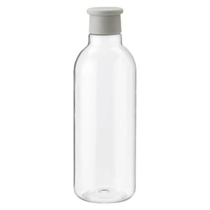 220202 lahev na vodu drink it 750 ml svetle seda plast rig tig