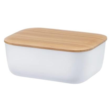 220415 doza na maslo box it 15 cm bila plast bambus rig tig