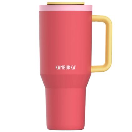 220757 termohrnek rio tumbler 950 ml pink papaya nerezova ocel kambukka