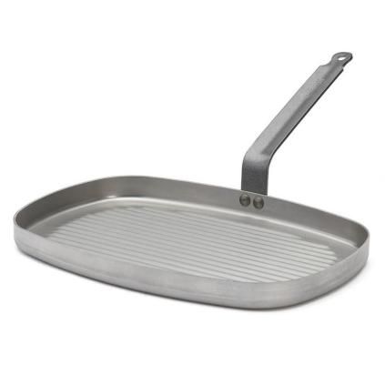 221108 grilovaci panev carbone plus 38 x 26 cm ocel de buyer