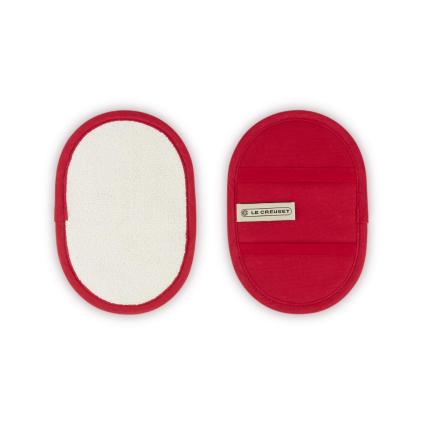 223308 chnapka na hrnec 17 5 x 12 cm sada 2 ks cerise bavlna le creuset