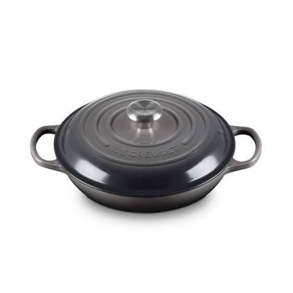 223713 kastrol signature 26 cm 2 2 l flint litina le creuset