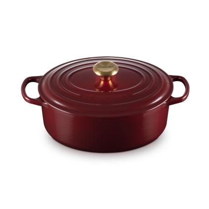 223908 kastrol signature 29 cm 4 7 l ovalny garnet litina le creuset