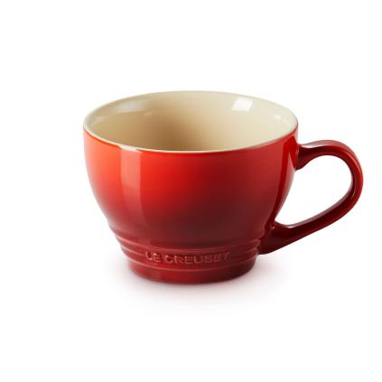223737 hrnek na cappuccino 400 ml cerise kamenina le creuset