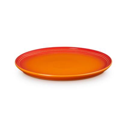 225204 prilohovy talir coupe 22 cm flame kamenina le creuset