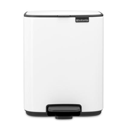 226002 pedalovy odpadkovy kos bo 7 l bila ocel brabantia