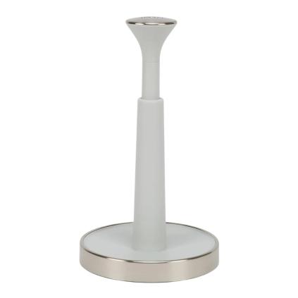 227907 stojan na kuchynske uterky push tear 851688 28 cm bila plast nerezova ocel joseph joseph