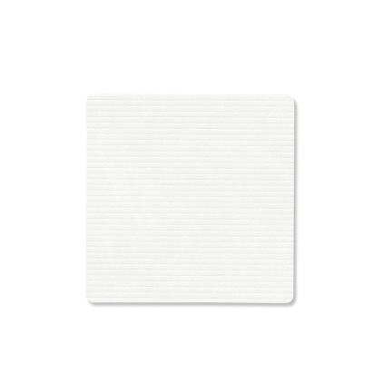 228693 podtacek square corduroy 10 x 10 cm cista bila kuze lind dna