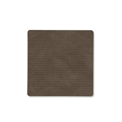 228687 podtacek square corduroy 10 x 10 cm kaviarova kuze lind dna