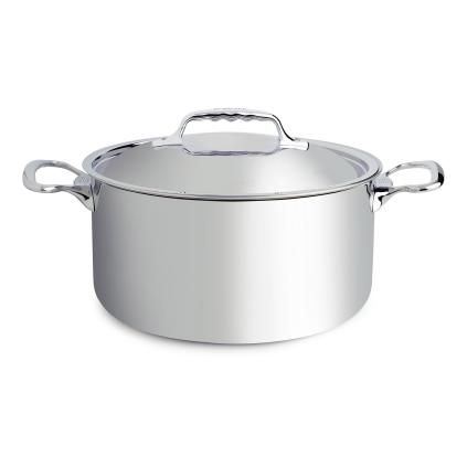 128711 hrnec o 20 cm affinity s nerezovou poklici de buyer