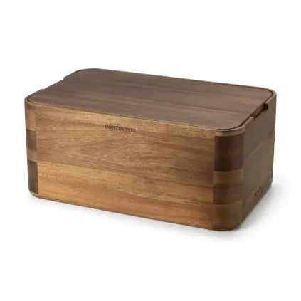231844 chlebnik s prkenkem 36 x 23 cm hneda akaciove drevo continenta