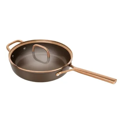 232648 hluboka panev milano 28 cm s poklici hneda keramika zwilling