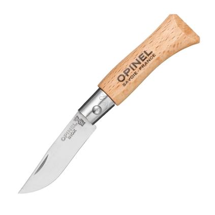 232426 kapesni nuz n 02 3 5 cm prirodni bukove drevo opinel