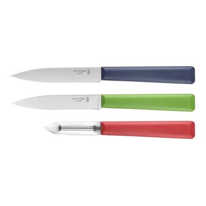 232351 sada nozu essentiels sada 3 ks vicebarevna plast opinel