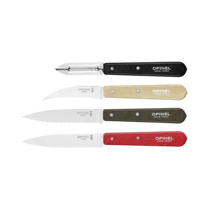 232354 sada nozu essentiels loft sada 4 ks vicebarevna habrove drevo opinel