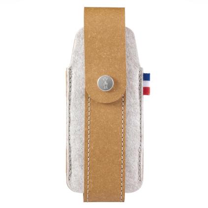 232327 ochranne pouzdro na nuz outdoor m hneda recyklovana kuze opinel