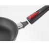 Tava s neprijanjajućim premazom TITANIUM NOWO, 24 cm, za indukciju, uklonjiva ručka, titan, WOLL