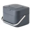Kanta za otpatke hrane STACK, 4 l, grafitno siva, Joseph Joseph