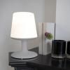 Prenosiva stolna lampa LIGHT TO GO, organsko siva, Koziol