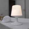 Prenosiva stolna lampa LIGHT TO GO, organsko siva, Koziol