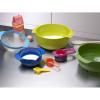 Kuhinjska zdjela MULTI-COLOUR NEST™ 9 PLUS , set od 9 kom, slagive, s mjericom, u boji, Joseph Jose