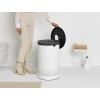 Korpa za rublje, 60 l, s plastičnim poklopcem, bijela, Brabantia