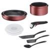 Set posuđa za jelo INGENIO DAILY CHEF L3989502, set od 10 kom, neprijanjajuća površina, Tefal