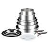 Set posuđa INGENIO PREFERENCE ON L9749432, set od 13 kom, inox, Tefal