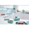 Kuhinjska posuda za pohranu MASTER SEAL COLOUR EDITION N1031010 , set od 4 kom, zelena, plastika, Tefal