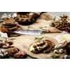 Kuharski nož VG10, 20,5 cm, s kožnom futrolom, Forged