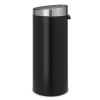 Kanta za otpatke na dodir TOUCH BIN NEW 30 l, mat crna / srebrna, Brabantia
